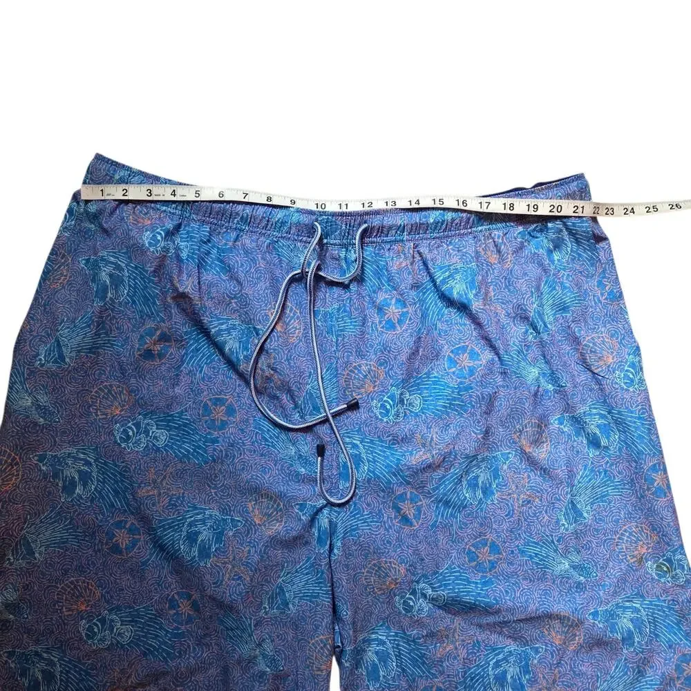Peter Millar Swim Trunks Seaside Collection NWT Sz 3X Free Bag Attached